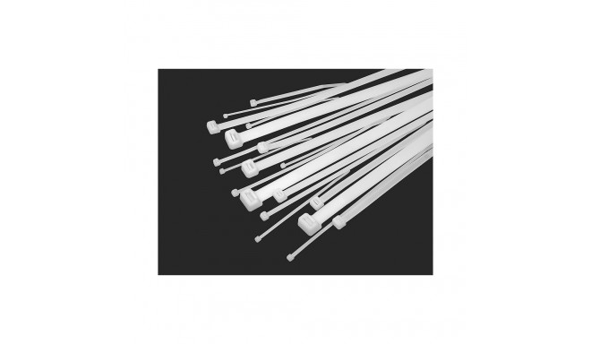 Kinnitusklamber 2,5x60mm valge