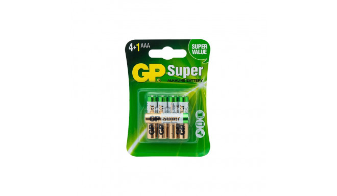 8941# Bateria alkaliczna aaa 1.5 lr3 gp super 5sztuk