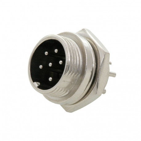 24-770# cb mikrofoni 6-pin pesa korpusesse (2 tk.)