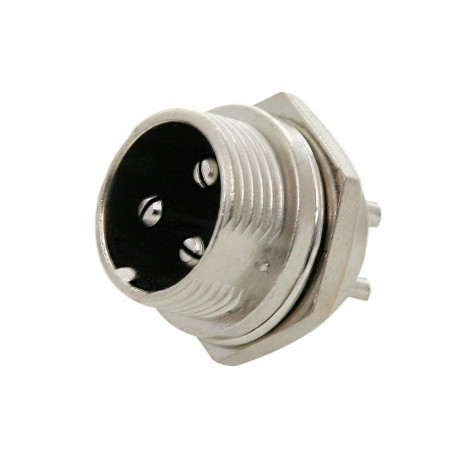 24-767# cb mikrofoni 3-pin pesa korpusesse (5 tk.)