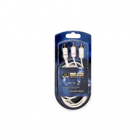 92-633# kaasaskantav 2,5st-2xrca pistik 1,5m