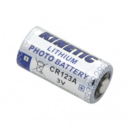 8700# liitiumaku 3v cr123 1400mah 16,5x34,0mm kinetic (2 tk.)