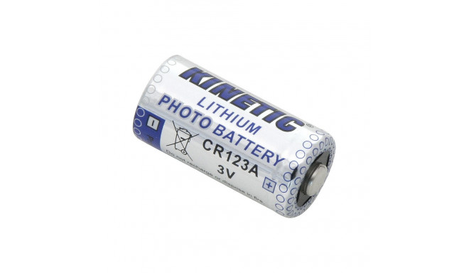 8700# Bateria litowa 3v`cr123 1400mah 16,5x34,0mm kinetic (2 tk.)