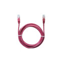 2743# Przyłącze patchcord utp 3,0m czerwony