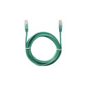 2740# Przyłącze patchcord utp 3,0m zielony