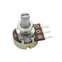 8770# Pöördpotentsiomeeter 100k oomi B lineaarne l=15mm (5 tk.)