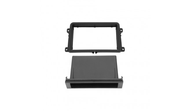 4747# Plastist 2din autoadapter VW Golf VI + tasku Skoda Superb