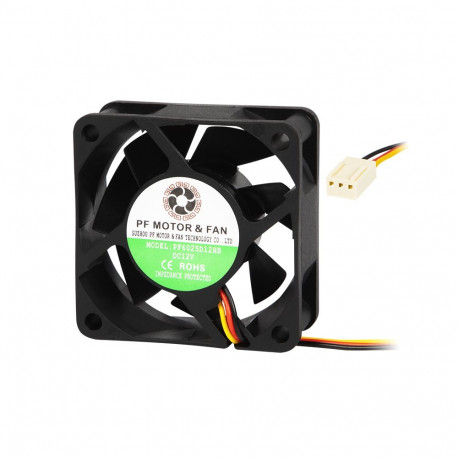 85-605# 60x25 12v kuul-laagriga ventilaator