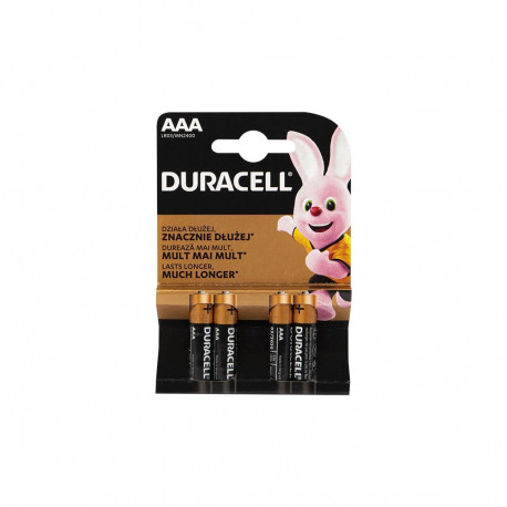8899# Aluseline patarei AAA 1.5 Duracell blisterpakendis