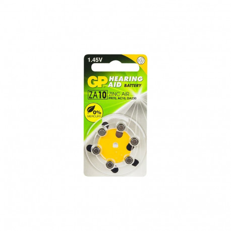 82-527# Patarei 10za/za10 gp 1,4v 5,8x3,6mm blister 6tk