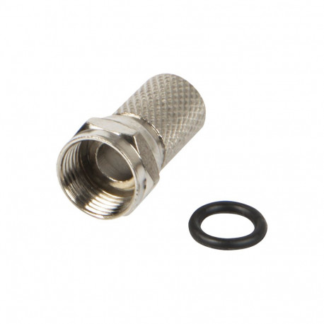 1150# Wtyk sat "f" rg6/6,5mm/20mm+uszczelka f-m09 (100 tk.)