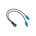 0098# Samochodowy adapter antenowy ford2xfakra(m) -wtyk iso