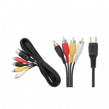 4321# din5-4rca 1,5m ühenduskaabel