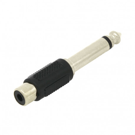 1028# adapter: 6,3 mm pistik–rca pesa