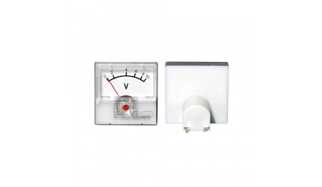 51-610# Miernik analogowy voltomierz kwadrat mini 10v