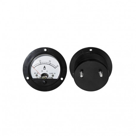51-075# analoog ampermeeter ümmargune 7.5a + šunt