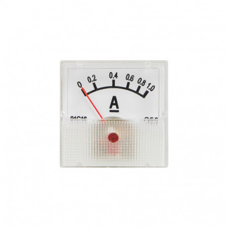 51-501# Miernik analogowy amperomierz kwadrat mini 1a + bocznik