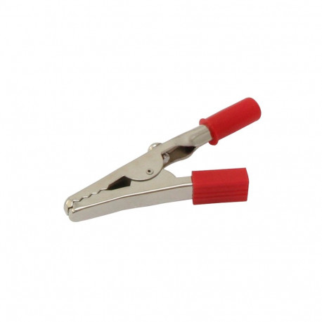 3557# keskmine krokodillklamber nh 029 punane (50 tk.)