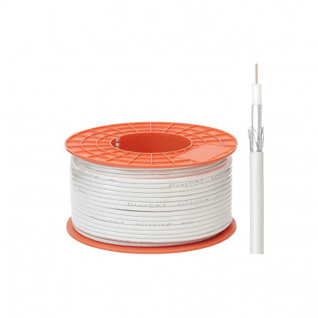 40101# digisat 1,0 cu koaksiaalkaabel plastmassist rull