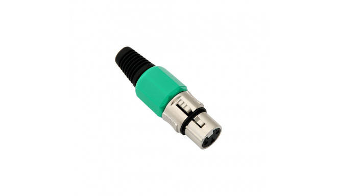 1429# Gniazdo mikrofonowe xlr 3p na kabel (10 tk.)