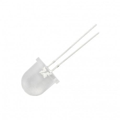 6018# diood led 12mm (sinine läbipaistev) (10 tk.)