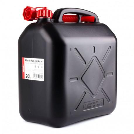 Plastikkanister, must 20l