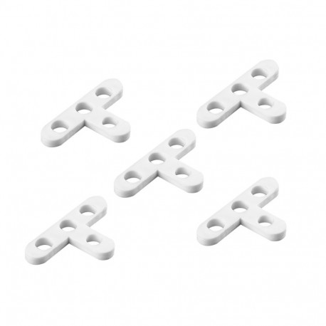 T-kujulised 6,0 mm distantsiristid, 50 tk (5 pk)