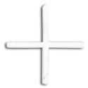 Krzyżyki dystansowe 5.0 mm, 100 szt.