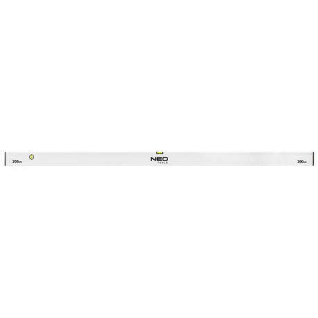 müürilatt 200 cm, 2 libellat (3 tk.)