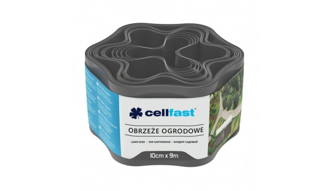 Obrzeże ogrodowe 10cm x 9m Cellfast grafitowe