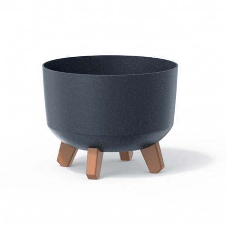 Doniczka Gracia Standard Eco Wood DGRL240W antratsiit eco