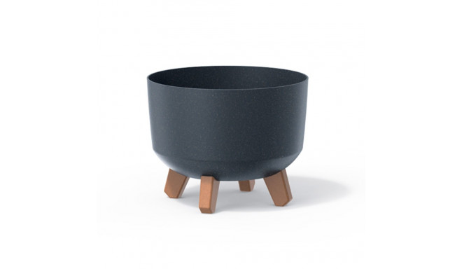 Doniczka Gracia Standard Eco Wood DGRL240W antratsiit eco