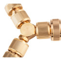 Złączka przelotowa 3/4", mosiężna