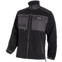 Bluza polar. ze wzmocnieniami czarna, 420g/m2,"3xl",ce,lahti