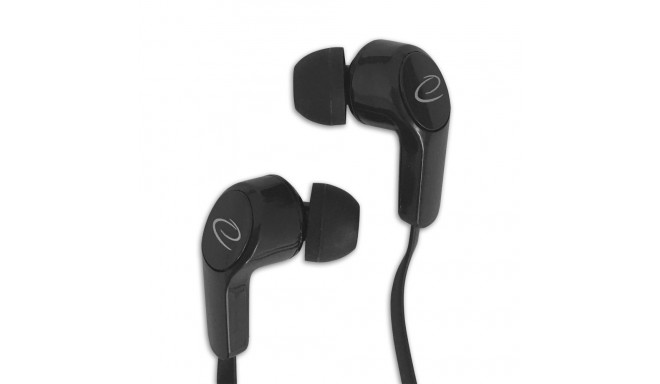EH196K Esperanza słuchawki douszne z mikrofonem eh196 czarne