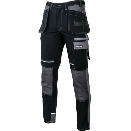 Must-hallid tugevdatud püksid, "2xl", CE