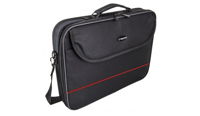 ET101R Esperanza klassikaline punane sülearvutikott 15.6"