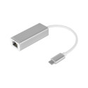 Adapter karta sieciowa USB typu C - RJ45 LAN gigabit 10/100/1000 Mb Kruger&Matz