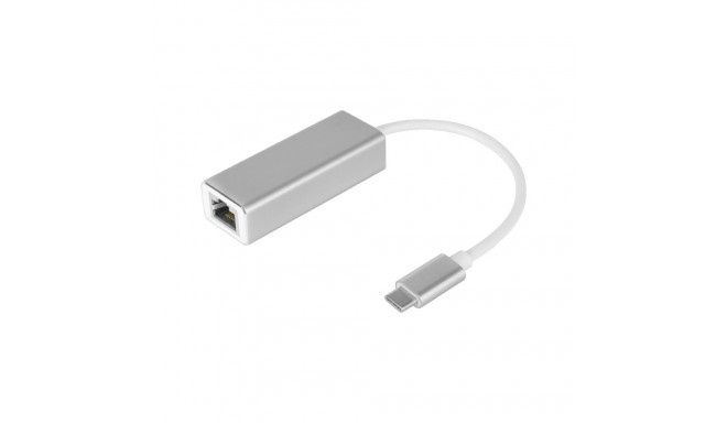 Adapter karta sieciowa USB typu C - RJ45 LAN gigabit 10/100/1000 Mb Kruger&Matz