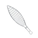 Ruszt do pieczenia ryb 41cm Master Grill MG147