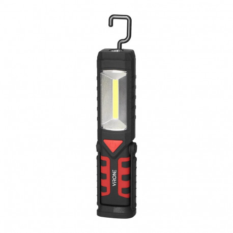Latarka warsztatowa LED COB 3W+1W LED 2800mAh z funkcją powerbank