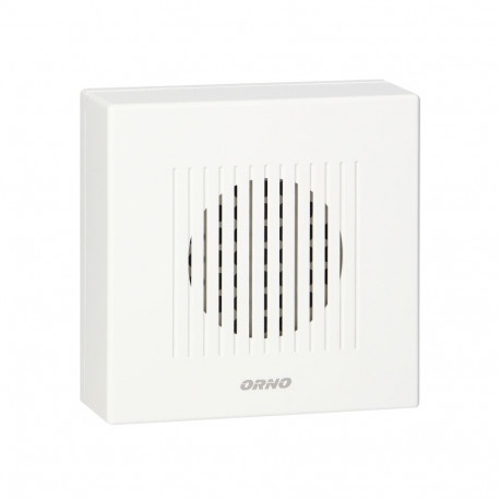 Dzwonek przewodowy elektrooniline ühetuuniline RINGIL MINI AC, 230V, valge