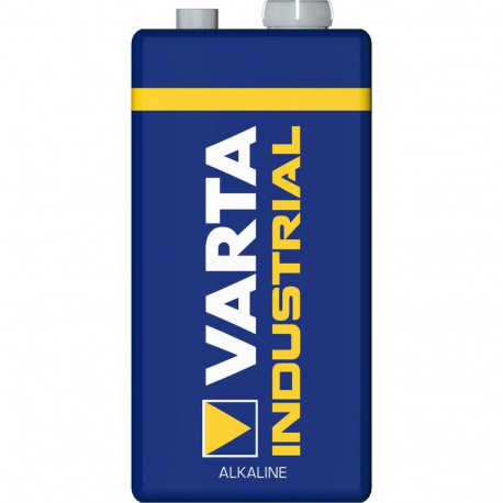 1x R9V R-9 6LR61 9V R-9 alkaalne Varta Industrial patarei