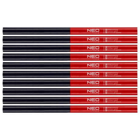 Tehniline punane-sinine pliiats 12 tk