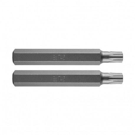 Torx T45 x 75 mm otsik, S2, 2 tk. (3 tk.)