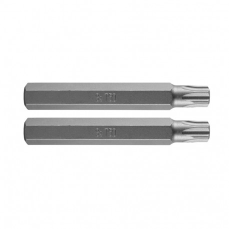 Torx T50 x 75 mm otsik, S2, 2 tk. (3 tk.)