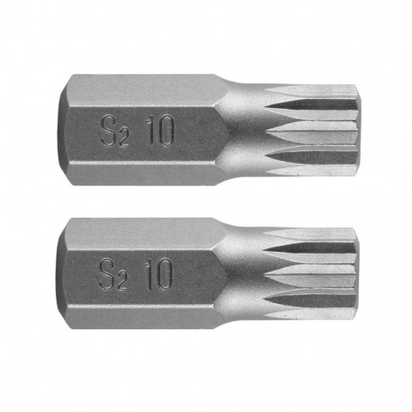 spline otsikud M10x30mm S2, 2tk.