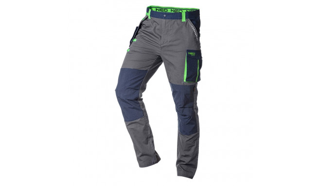 Spodnie robocze PREMIUM, 100% bawełna, ripstop, rozmiar S