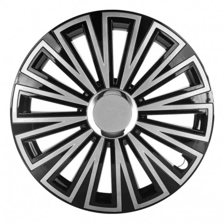 Kołpak sunset 14" must-hõbedane