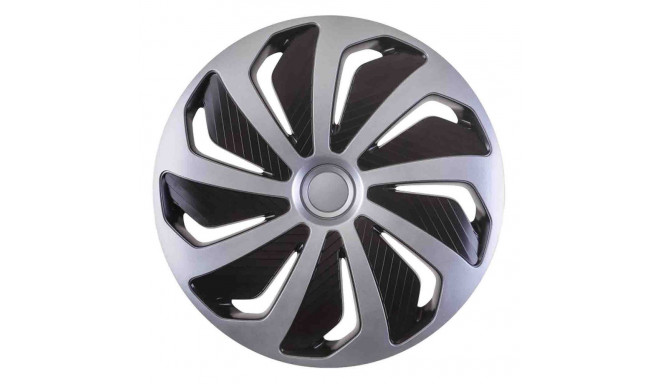 Kołpak wind 16" hõbedane-must